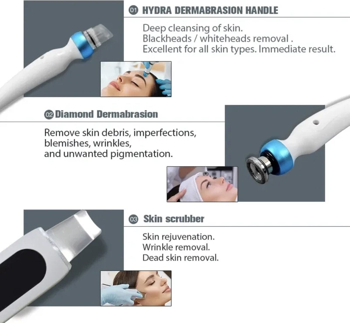 AquaFacial 14 in 1 gezichtsbehandelingen