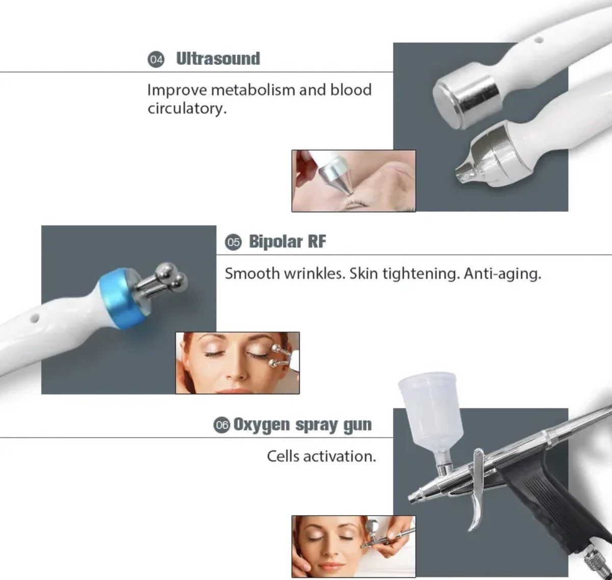AquaFacial 14 in 1 gezichtsbehandelingen