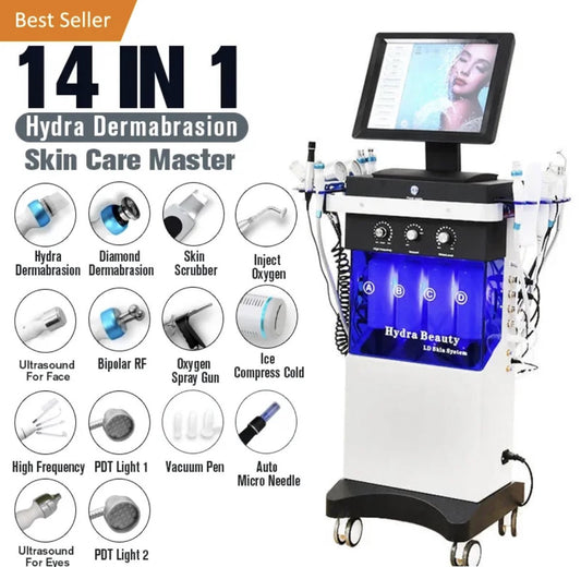 AquaFacial 14 in 1 gezichtsbehandelingen
